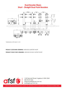 150 GAL BOOSTER ASSY 8PORT SHORT WITH DDCV