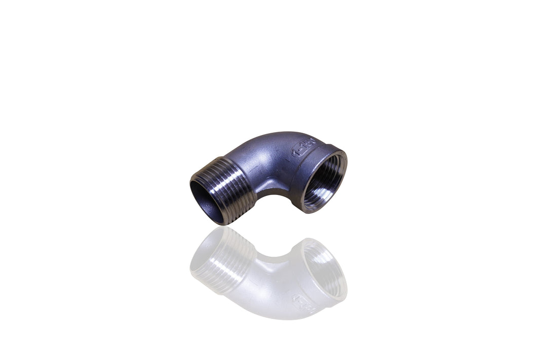 25MM 90DEG ST/ST M&F ELBOW